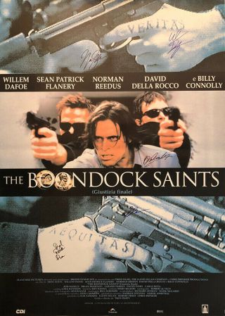 Signed Collectible The Boondocks Saints Poster