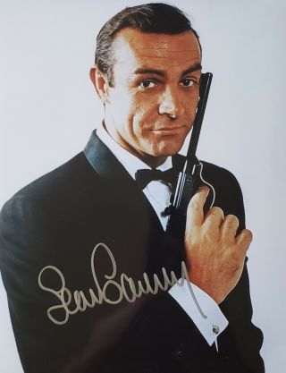 Sean Connery As The James Bond 007 Personally Autographed/signed Photo (8x10)