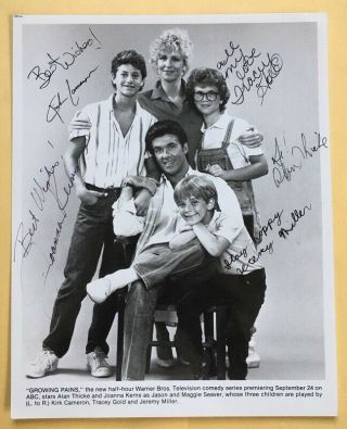 Growing Pains - Cast Photo 1985 - 1992 - Signed Autograph Hollywood Posters