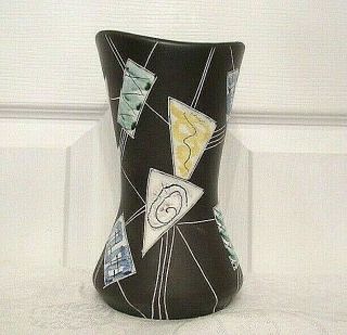 Mid - Century Canadian Art Pottery Vase By Herta Gerz / Northern Light Series