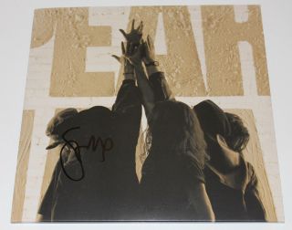 Stone Gossard Pearl Jam Guitar Signed Authentic Ten Vinyl Record Album Lp W/coa