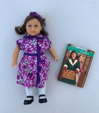 American Girl Mini Doll Ruthie With Book - Retired