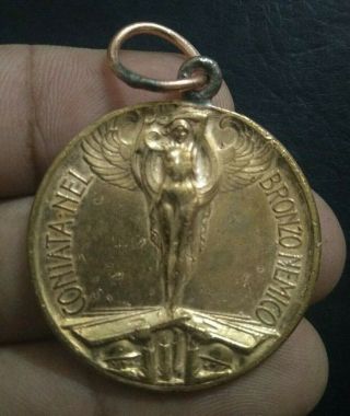 1915 1918 Italy First World War Medal 12.  66 Grams 32.  6 Mm