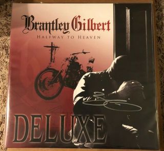 Brantley Gilbert Autographed Halfway To Heaven Deluxe Vinyl Lp