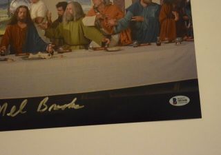 Mel Brooks Signed The History of the World Part 1 11x17 Photo Poster Beckett 2