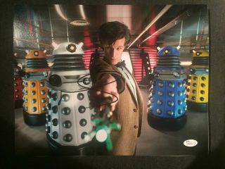 Doctor Who Matt Smith Autographed Signed 11x14 Photo Jsa C