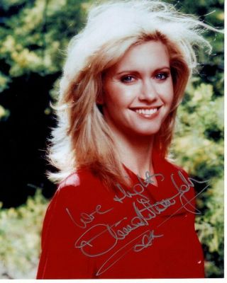 Olivia Newton - John Signed Autographed Photo Great Content