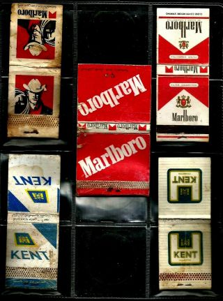 Egypt Collectables Lot 5 Advertising Match Books Lot 30 Cigarettes
