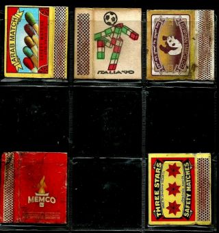 Egypt Collectables Lot 5 Advertising Match Books Lot 32