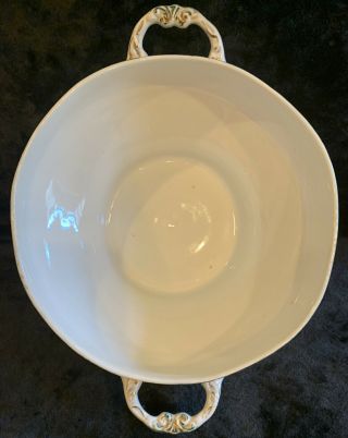Vintage Bassett Royal Porcelain Venice Soup Tureen w/Lid MADE IN ENGLAND EUC 3