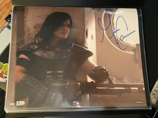 Gina Carano Autographed 11x14 Cara Dune The Mandalorian Star Wars Authentics