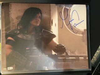 Gina Carano Autographed 11x14 Cara Dune The Mandalorian Star Wars Authentics 2
