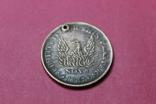 1837 - Hard Times Token - Substitute For Shin Plasters