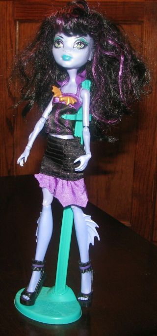 Monster High Create A Monster Design Purple Blue Sea Monster Girl