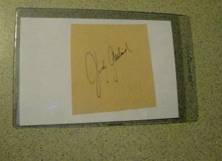 Judy Garland Signed Scrapbook Page Autograph Wizard Of Oz