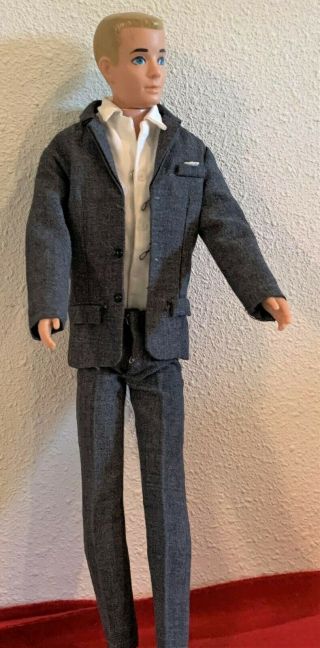Ken Doll 1960 With 9 Items Of Clothing