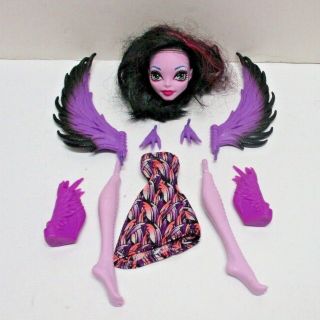 Monster High Create A Monster Cam Harpy Girl Add On Pack Complete