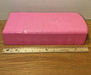 2015 Barbie Dream House Replacement Bed Pillow and Blanket Pink 3