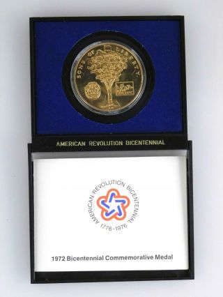 1972 American Revolution George Washington Bicentennial Commemorative Medal