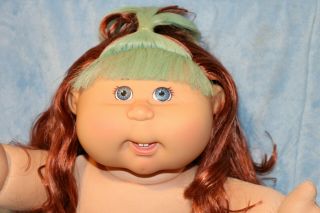 Cabbage Patch Kids Play Along Pa - 1 Red/blue Magic Glow Girl Doll Cute