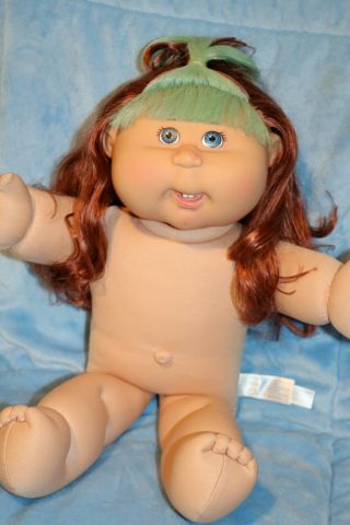 Cabbage Patch Kids Play Along PA - 1 Red/Blue Magic Glow Girl Doll CUTE 3