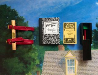 American Girl Doll Samantha Parkington Book Strap & Supplies For School