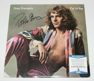 Singer Peter Frampton Signed I 