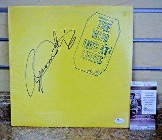 Roger Daltrey The Who Live At Leeds Signed Autographed Record Album Jsa