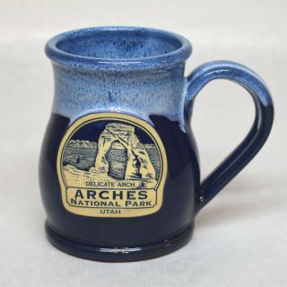 Deneen Pottery Coffee Mug Arches National Park Utah Delicate Arch Handthrown