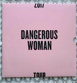 Ariana Grande Signed Autographed 2017 Dangerous Woman Album Flat Picture