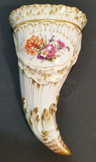 Antique Kpm Berlin Wall Vase