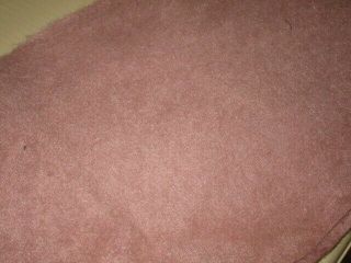 1/4,  Yard Pink Plus 1/4,  Yard Cream Color Short Mohair For Bears Or Bunnies