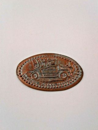 Back To The Future Retired - Universal Studios Hollywood Elongated Pressed Penny