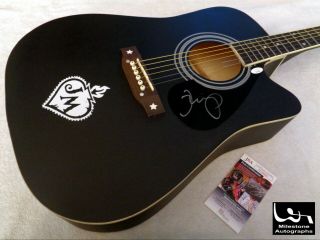 John Cougar Mellencamp Autographed Signed Guitar W/ Jsa -