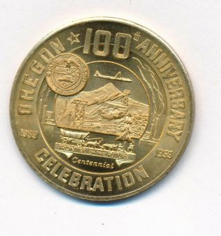 Springfield Oregon 1959 100th Anniversary Celebration Good For 50 Cents In Trade