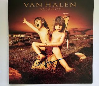 Sammy Hagar Van Halen Hand Signed 12 X 12 Promo Print Autographed T.  M