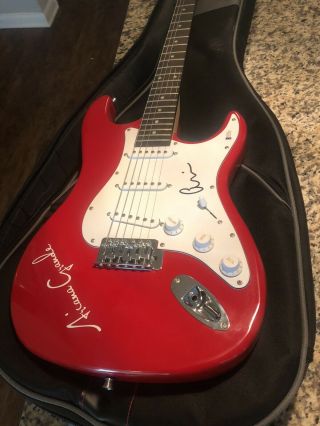 Ariana Grande Signed Guitar With Case Beckett Authenticated