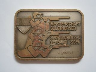 Sspv Meisterschaft Solothurner Switzerland Shooting Shooters Medal Rifle Schutze
