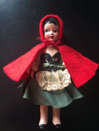 Vintage Castlebellingham Little Red Riding Hood Doll Irish Doll