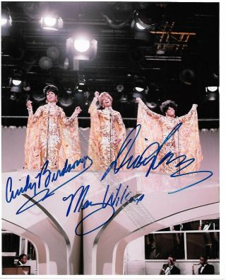 Supremes Diana Ross Autograph Motown Signed Mary Wilson Cindy Birdsong Tcb