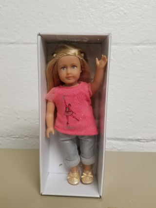 American Girl Mini Doll 6.  5 " Isabelle - Retired