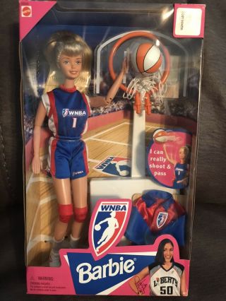 Wnba Blonde 1998 Barbie Doll