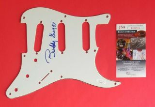 Buddy Guy Signed Fender Stratocaster Guitar Pickguard Certified With Jsa Psa