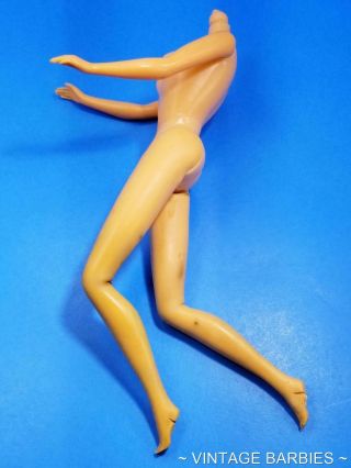 Bend Leg Tnt Barbie Doll Body Only Japan Tlc - Vintage 1960 