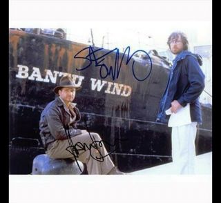 Harrison Ford & Steven Spielberg - Autographed In Person 8x10 W/