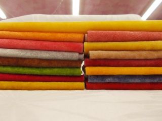 15 Colors Flawed Vintage Long Pile Miniature Mini Bear Velvet Rayon Fur Fabric