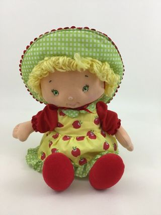 Strawberry Shortcake Apple Dumplin Talking 10 " Doll Toy Plush Bandai 2003