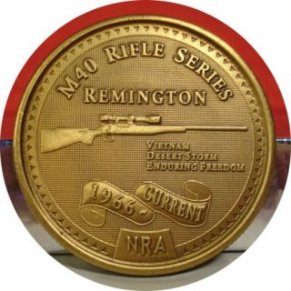 Nra M40 Rifle Series Remington Medal
