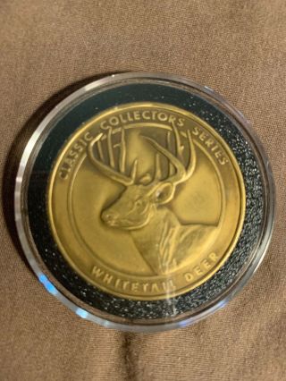 National Rifle Association Nra Whitetail Deer Classic Collectors Series Coin