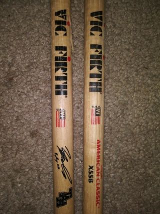 The Amity Affliction Signed Drum Sticks